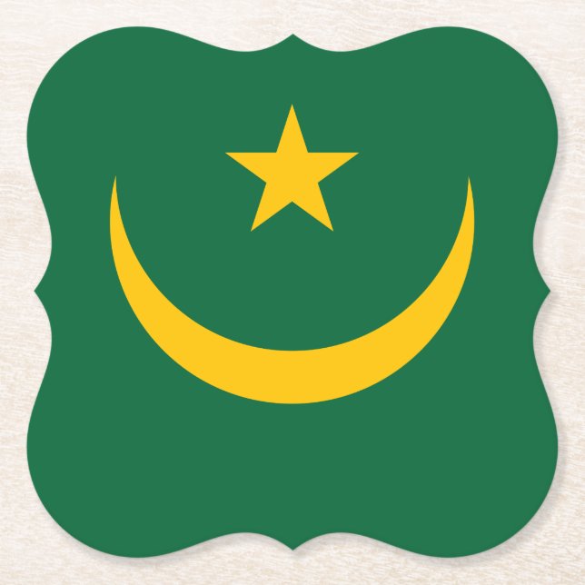 Mauretanien Untersetzer (Vorderseite)