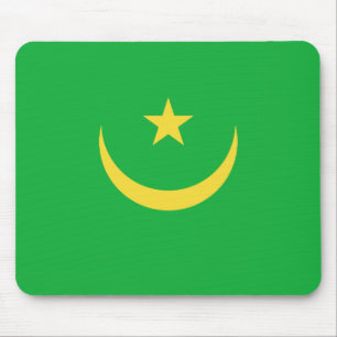Mauretanienflagge Mousepad