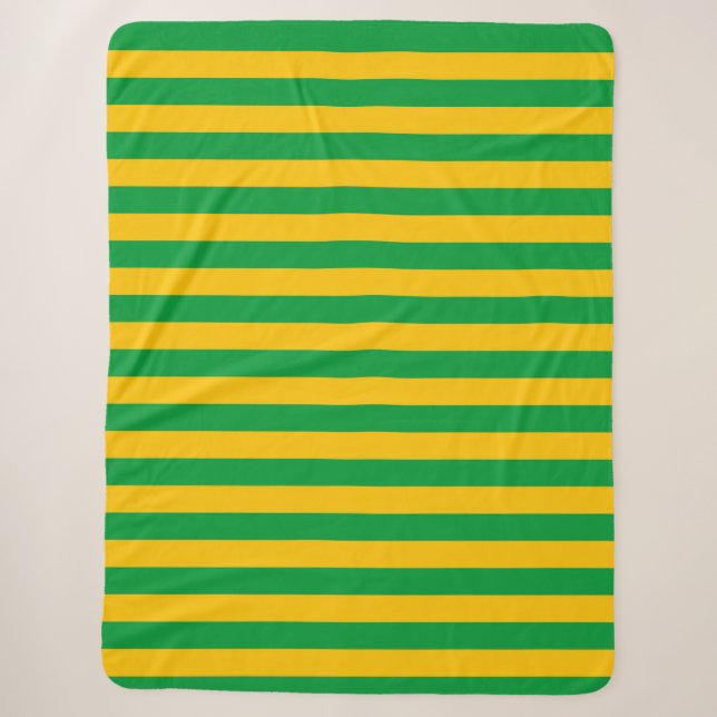 Mauretanienflagge Streifen Ländersymbol grün Sherpadecke (Vorderseite)