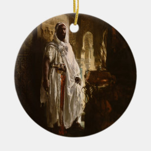 Mauretanischer Häuptling Afrikanische Kunst Malere Keramik Ornament