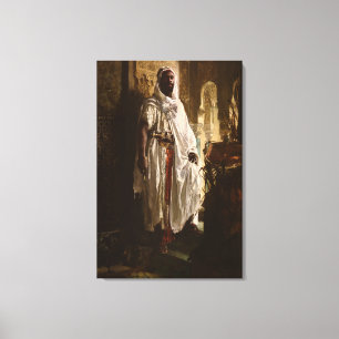Mauretanischer Häuptling Afrikanische Kunst Malere Leinwanddruck