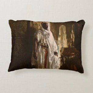 Mauretanischer Häuptling Afrikanische Kunst Malere Zierkissen