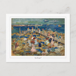 Maurice Prendergast #159 - Carte postale d'art fin