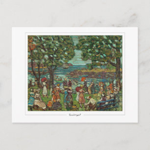 Maurice Prendergast #24 - Carte postale d'art fin