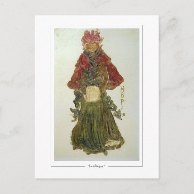 Maurice Prendergast #485 - Fine Art Postcard Postkarte (Vorderseite)