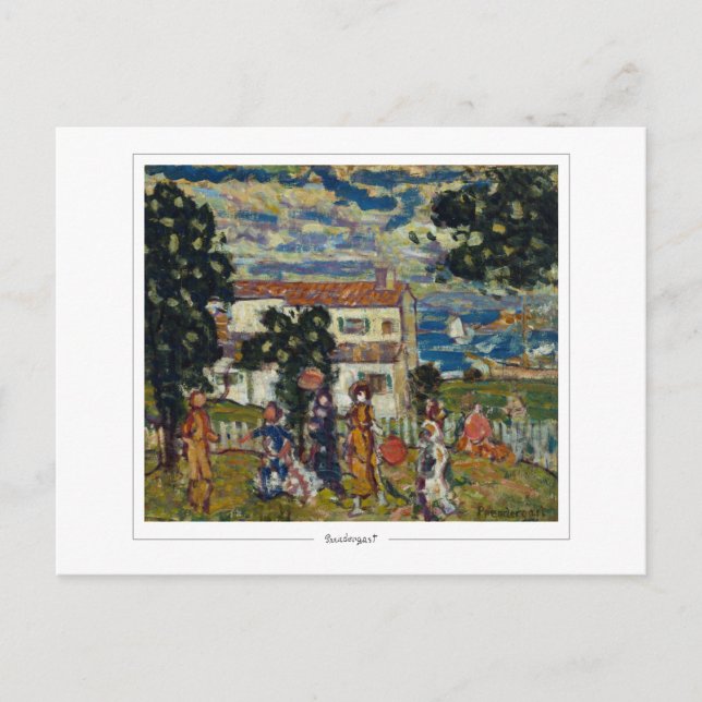 Maurice Prendergast #569 - Carte postale Art (Devant)