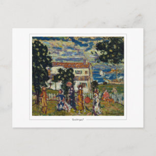 Maurice Prendergast #569 - Carte postale d'art fin