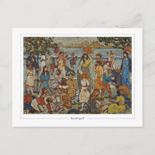 Maurice Prendergast #631 - Carte postale d'art fin