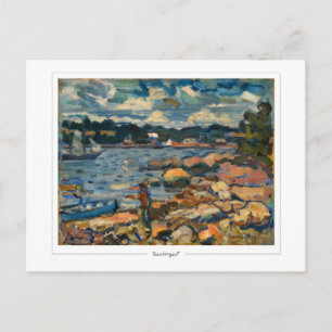 Maurice Prendergast #644 - Carte postale d'art fin