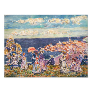 Maurice Prendergast - Am Strand Fotodruck