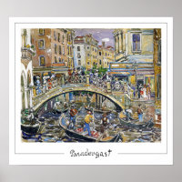 Maurice Prendergast Poster d'art Zedign #57-2