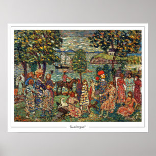 Maurice Prendergast Zedign Art Poster #13