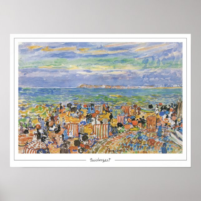 Maurice Prendergast Zedign Art Poster #160 (Vorne)