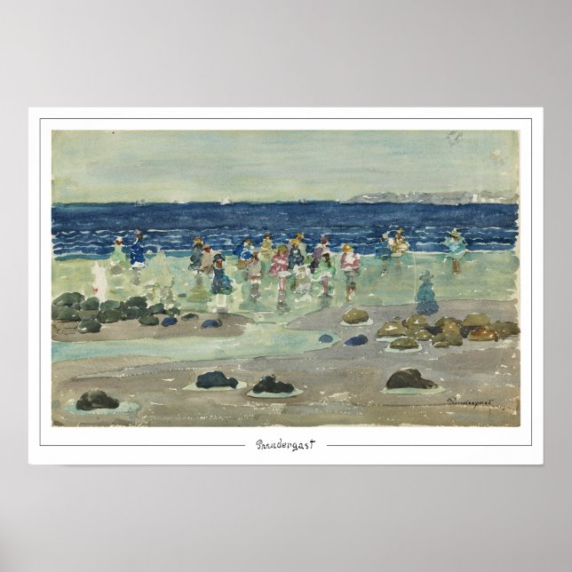 Maurice Prendergast Zedign Art Poster #163 (Vorne)