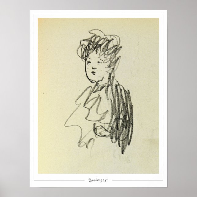 Maurice Prendergast Zedign Art Poster #214 (Vorne)