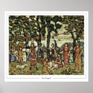 Maurice Prendergast Zedign Art Poster #25