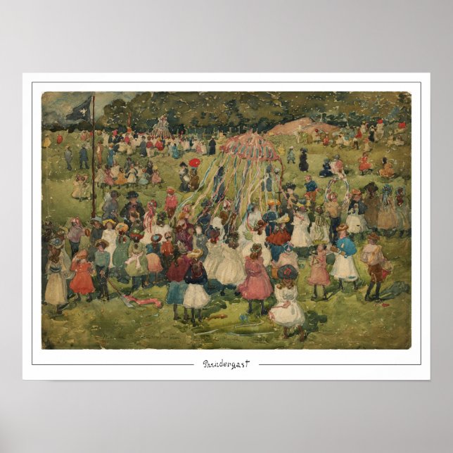 Maurice Prendergast Zedign Art Poster #310 (Vorne)