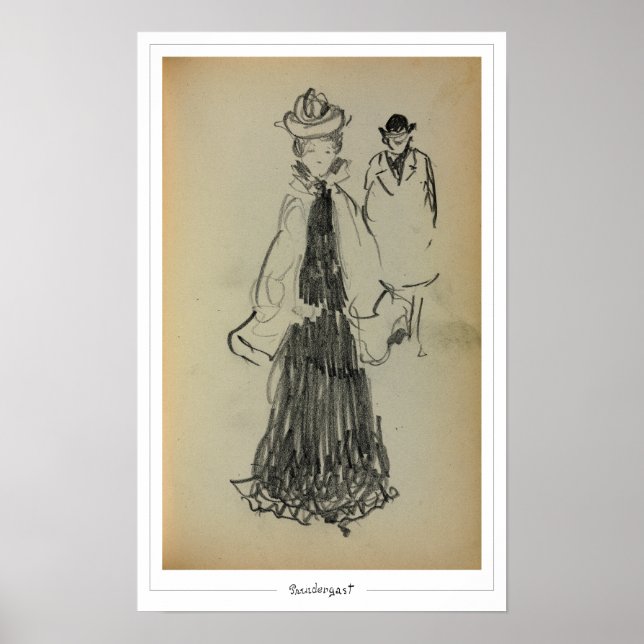 Maurice Prendergast Zedign Art Poster #444 (Vorne)