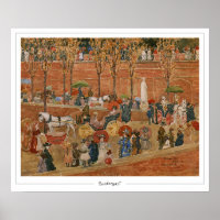 Maurice Prendergast Zedign Art Poster #5