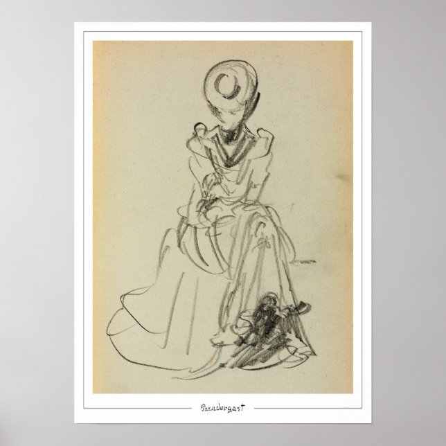 Maurice Prendergast Zedign Art Poster #579 (Vorne)