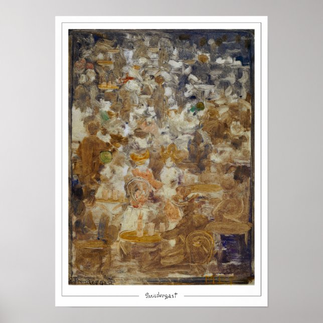 Maurice Prendergast Zedign Art Poster #592 (Vorne)