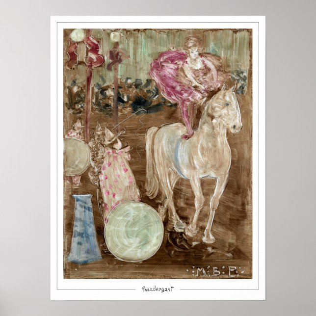 Maurice Prendergast Zedign Art Poster #612 (Vorne)
