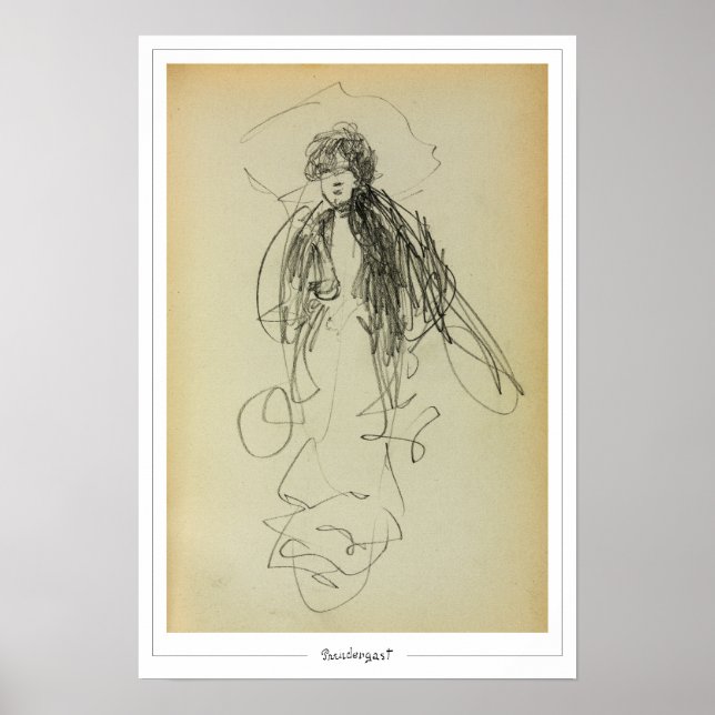 Maurice Prendergast Zedign Art Poster #79 (Vorne)