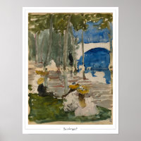 Maurice Prendergast Zedign Poster d'art #291