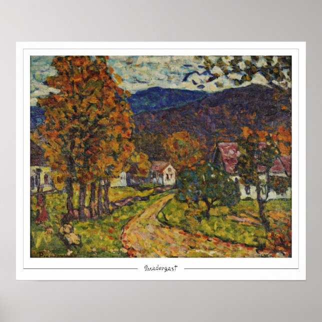 Maurice Prendergast Zedign Poster d'art #638 (Devant)