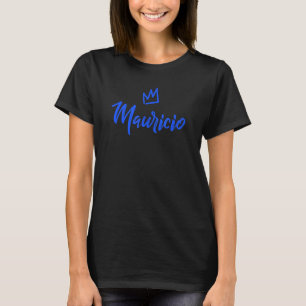 Mauricio The King Blue Crown for Men genannt Mauri T-Shirt