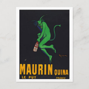 Maurin Quina Absinthe Postkarte
