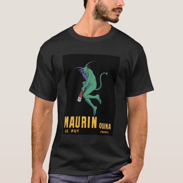 Maurin Quina - Cappiello 1906 - Wermut Apertif T-Shirt (Vorderseite)