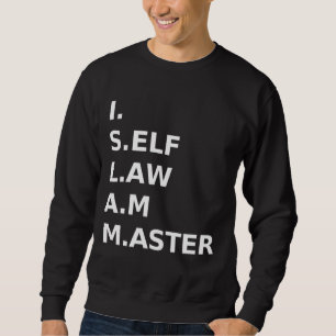 Maurische Amerikanerin, ich selbst-Jurist Sweatshirt