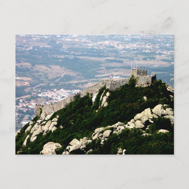 Maurische Burg - Sintra Postkarte (Vorderseite)