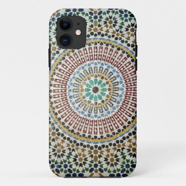 Maurische Fliese Case-Mate iPhone Hülle (Rückseite)
