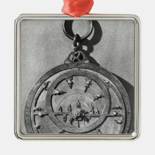 Maurischer Astrolabe, von Cordoba, 1054 Silbernes Ornament