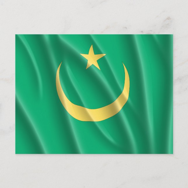 MAURITANIEN POSTKARTE (Vorderseite)