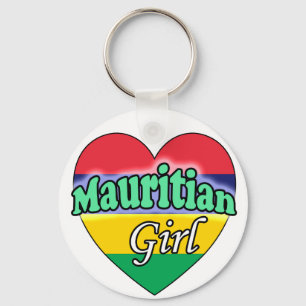 Mauritian Girl Schlüsselanhänger