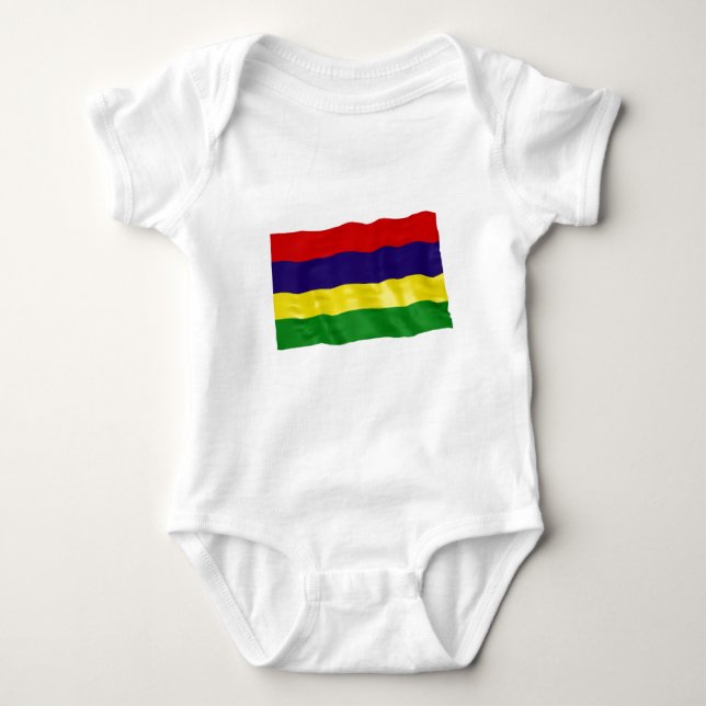 Mauritius Baby Strampler (Vorderseite)