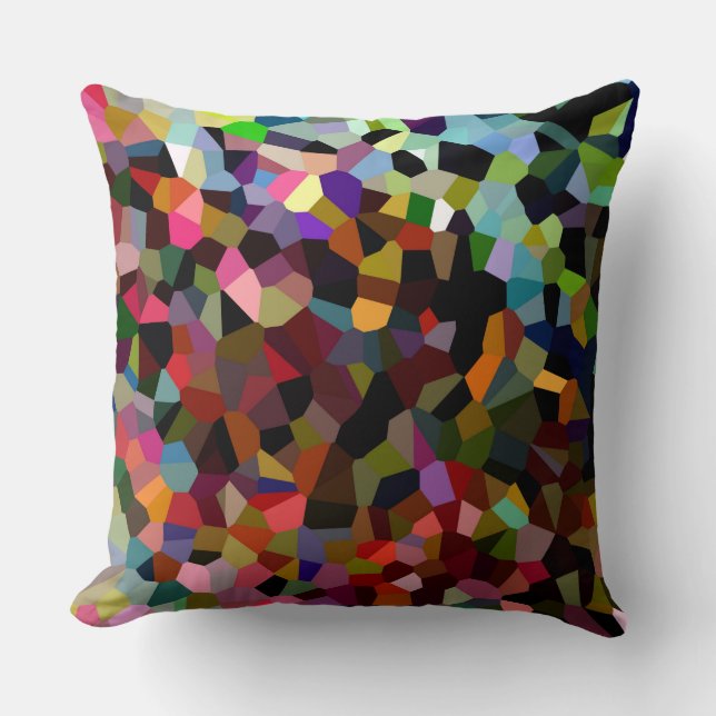 Mauritius-BaumwollWurfs-Kissen 20" x 20" Kissen (Vorderseite)
