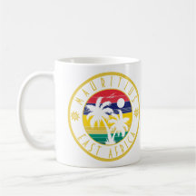 Mauritius East Africa Retro Sunset Souvenirs 60er