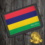 Mauritius Fahne Mode, Mauritius Patrioten/Sport Trifold Geldbörse<br><div class="desc">WALLETS: Mauritius & Mauritius Flag Mode - Liebe in meinem Land,  Reisegeschenke,  Opa Geburtstag,  Nationalpatrioten / Sportfans</div>
