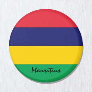 Mauritius flag& afrikanisch - Reise-/Sportfans Magnet