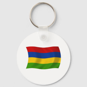 Mauritius Flag Schlüsselanhänger