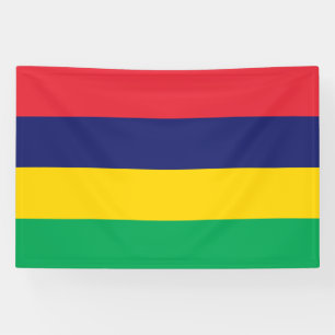 Mauritius-Flagge Banner