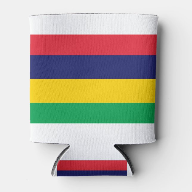 Mauritius-Flagge Dosenkühler (Vorderseite)