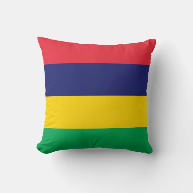 Mauritius-Flagge Kissen (Vorderseite)