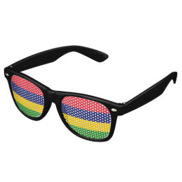 Mauritius-Flagge Partybrille
