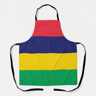 Mauritius-Flagge Schürze