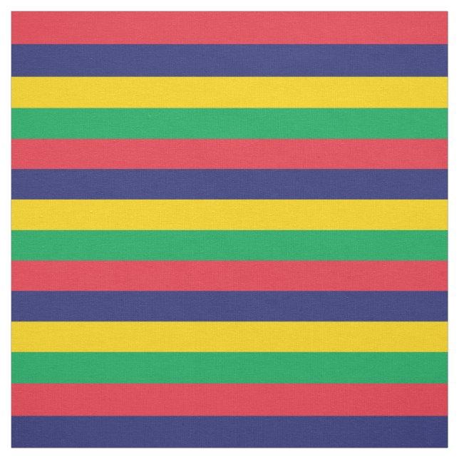 Mauritius-Flagge Stoff (Muster)
